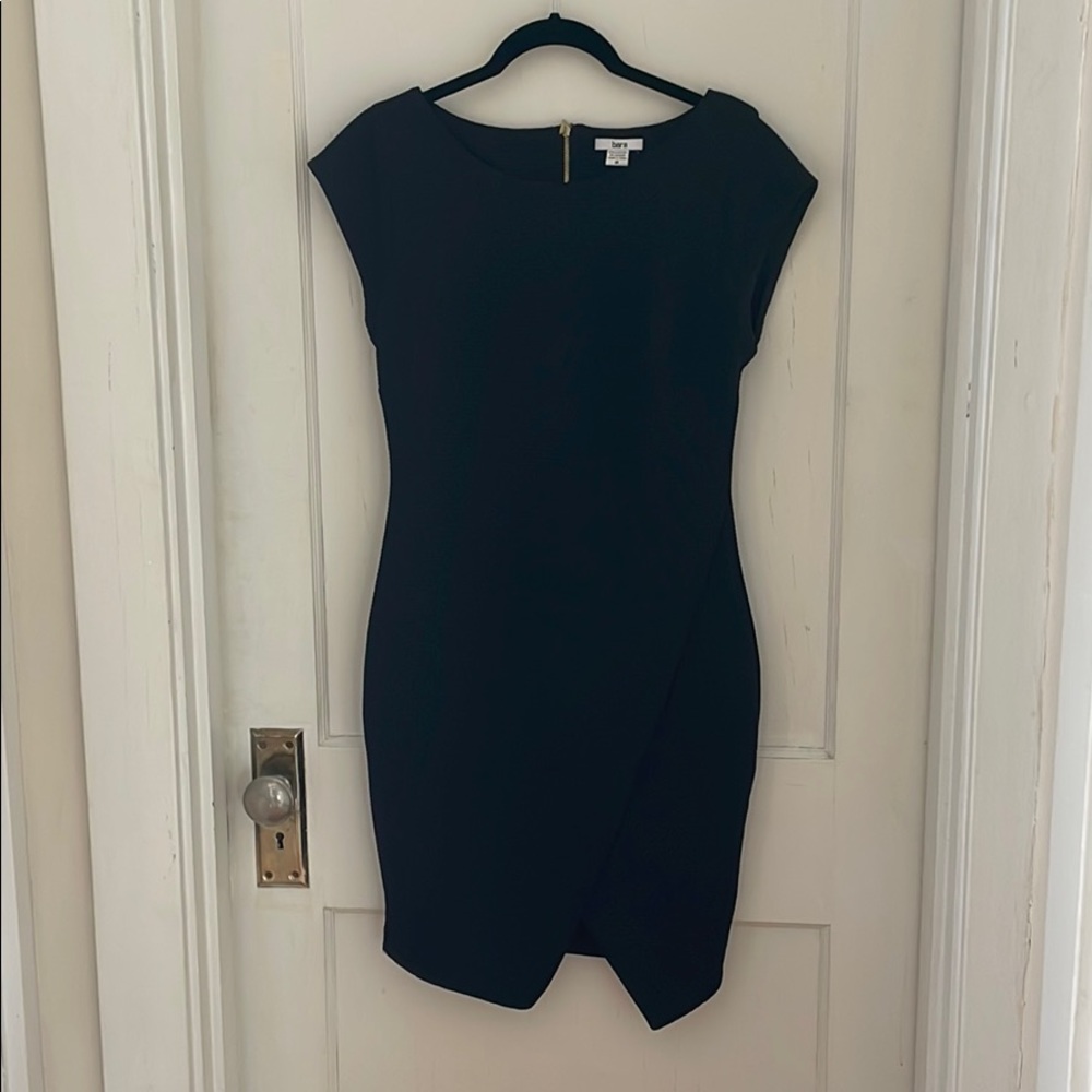 Black bodycon dress